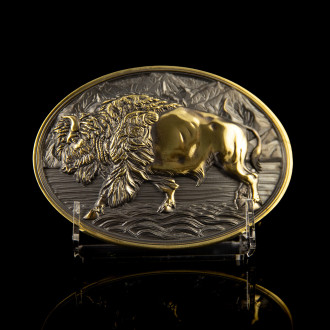 Belt buckle "American Buffalo"