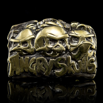 Пряжка "Angry skulls"